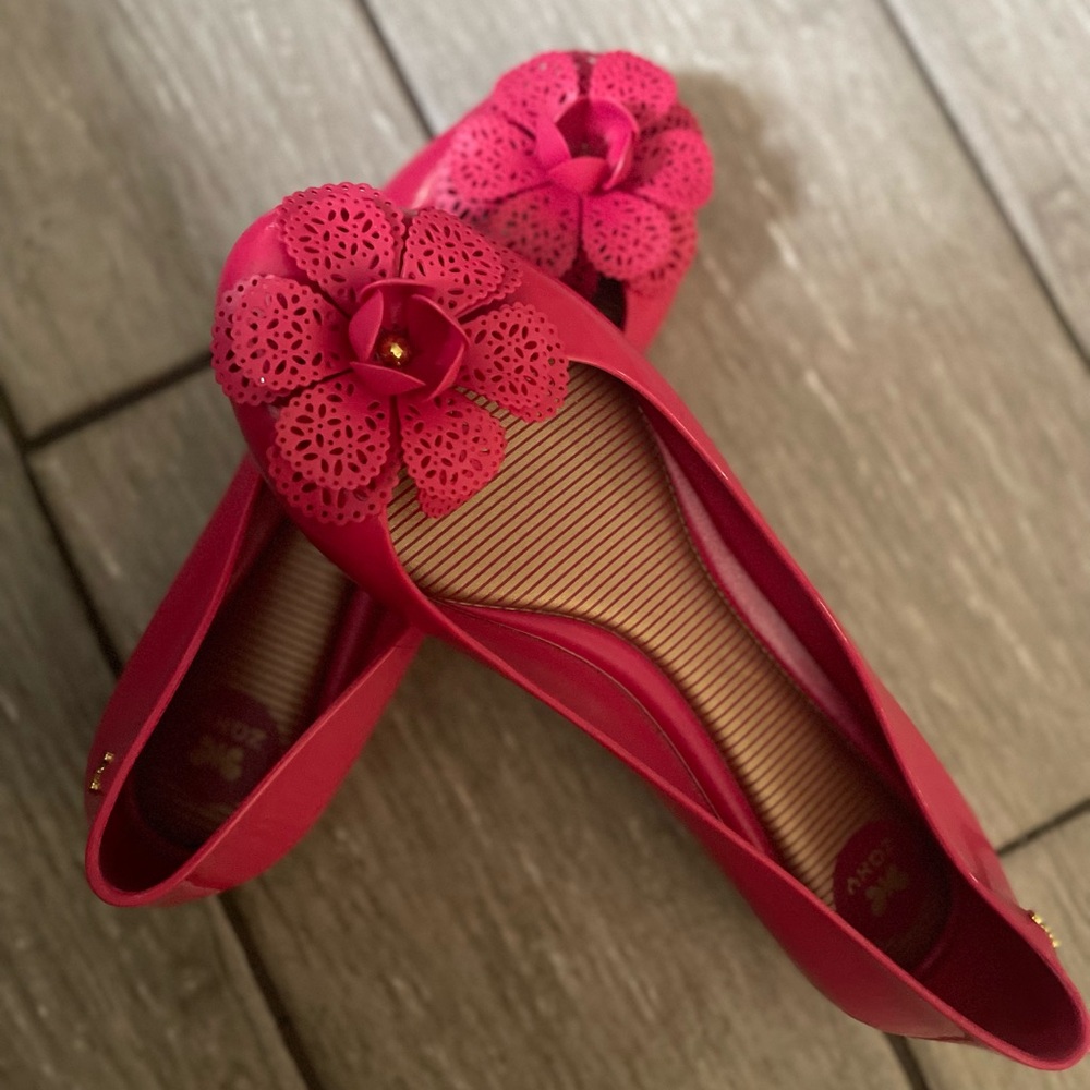 Zaxy Jelly Ballerina Flats